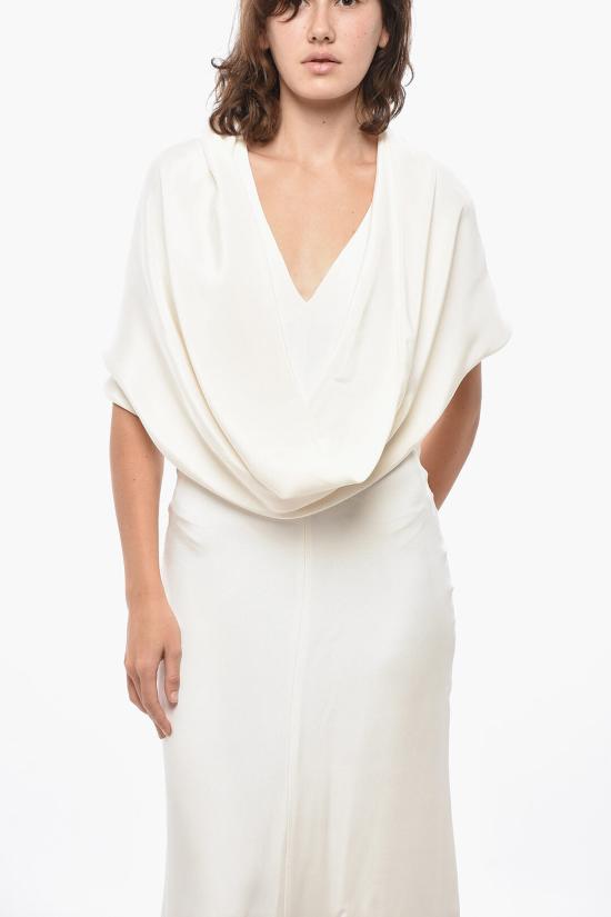  막스마라 롱 원피스 DINDI 001BB White - MAX MARA