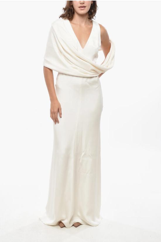  막스마라 롱 원피스 DINDI 001BB White