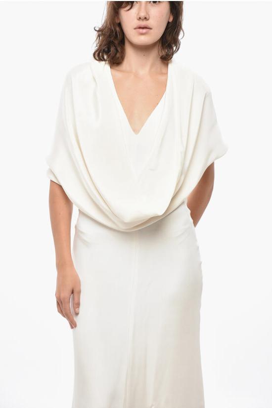  막스마라 롱 원피스 DINDI 001BB White - MAX MARA