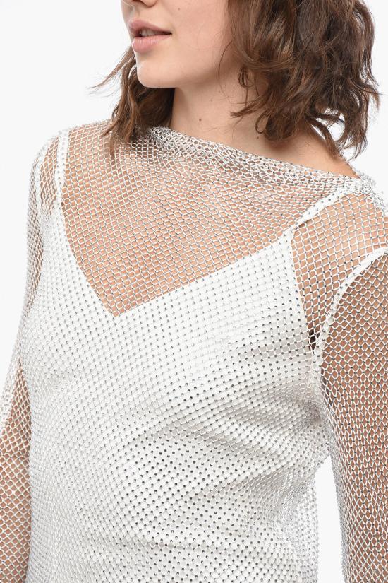  막스마라 롱 원피스 2382360232600 001 White - MAX MARA