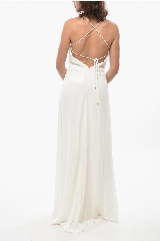  막스마라 롱 원피스 CALMI 001BB White - MAX MARA