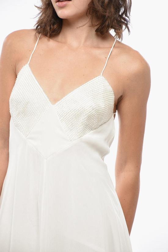  막스마라 롱 원피스 CALMI 001BB White - MAX MARA