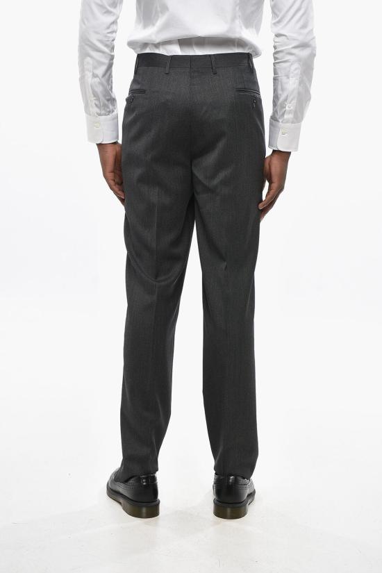  꼬르넬리아니 스트레이트 팬츠 845Z2Z 9988240 022 Gray - CORNELIANI