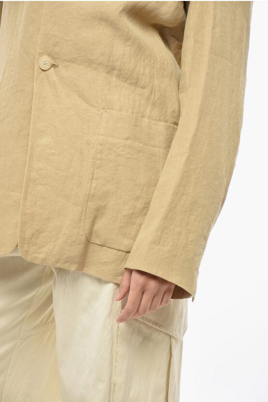  오라리 수트 자켓 A23SJ01HL YELLOW BEIGE Beige - AURALEE