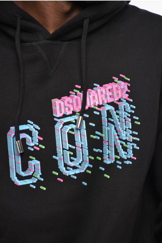  디스퀘어드2 후드 티셔츠 S79GU0110S25516900 Black - DSQUARED2