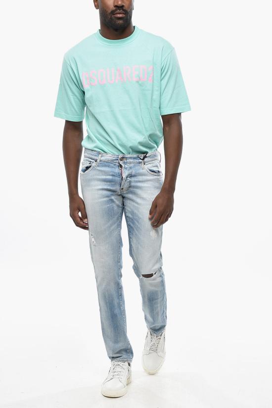  디스퀘어드2 데님 팬츠 S74LB1352S30663470 Blue - DSQUARED2