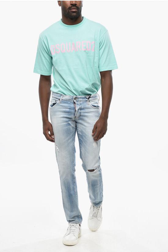  디스퀘어드2 데님 팬츠 S74LB1352S30663470 Blue - DSQUARED2