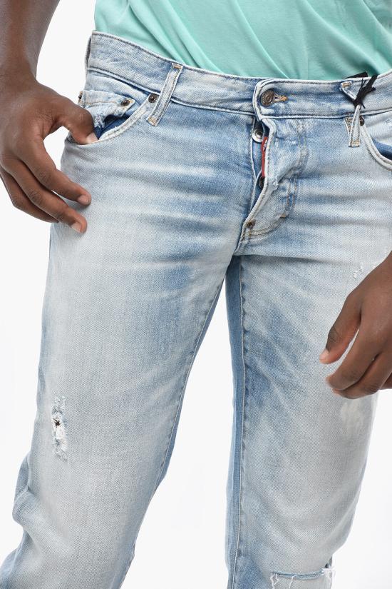  디스퀘어드2 데님 팬츠 S74LB1352S30663470 Blue - DSQUARED2