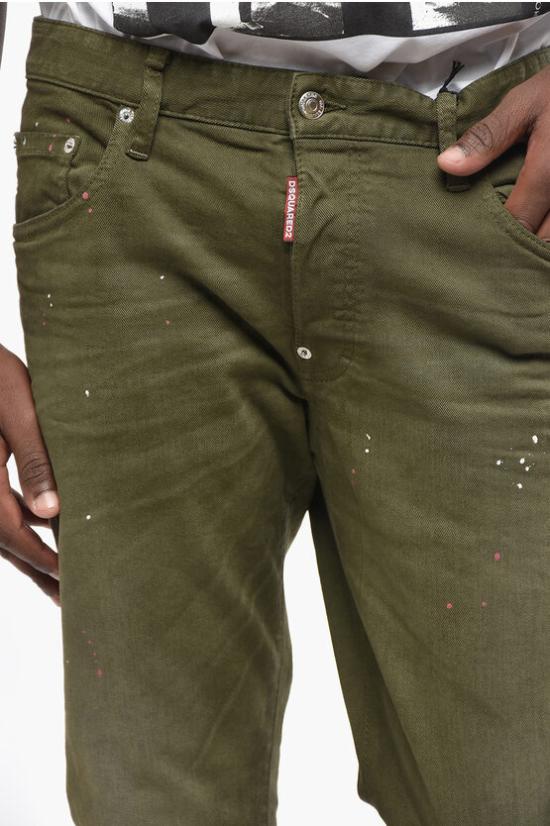  디스퀘어드2 데님 팬츠 S74LB1356S30733697 Green - DSQUARED2
