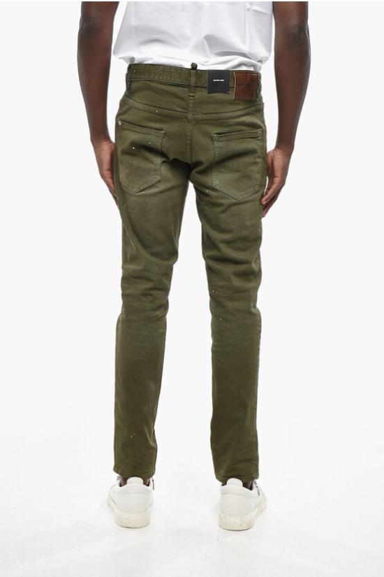  디스퀘어드2 데님 팬츠 S74LB1356S30733697 Green - DSQUARED2