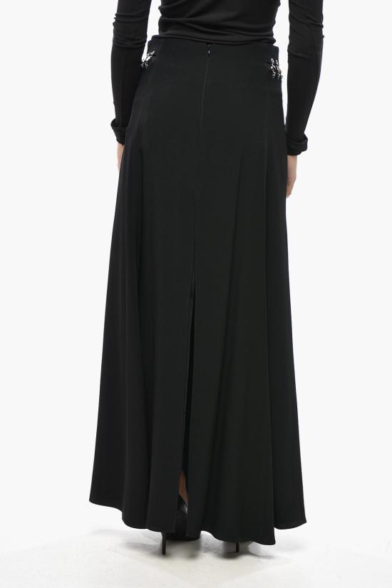  파코라반 롱 스커트 24SCJU481AC0069 P001 Black - PACO RABANNE