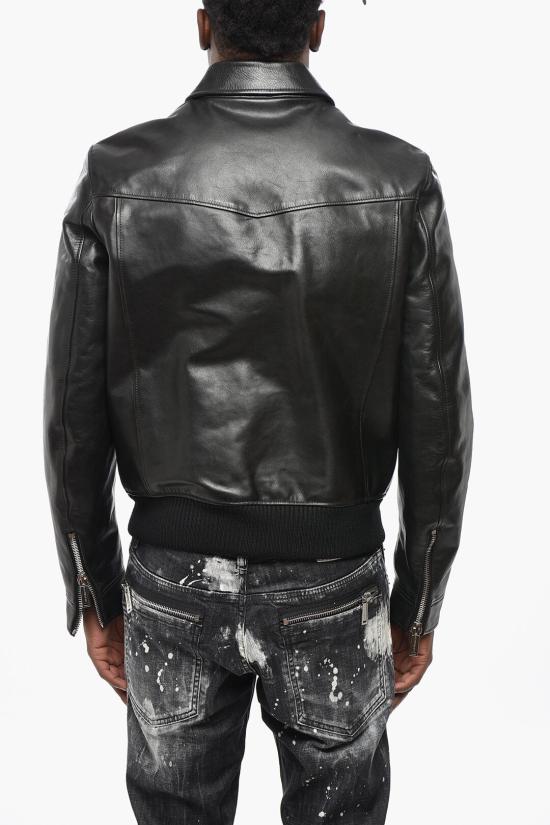  디스퀘어드2 가죽 자켓 S74AM1418SX9749900 Black - DSQUARED2