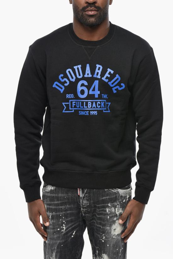  디스퀘어드2 긴팔 티셔츠 S71GU0602S25516900 Black