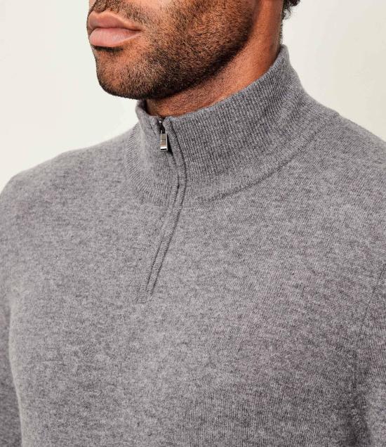 25FW 보스 스웨터 50549984 10274962 01 030 Medium grey - BOSS