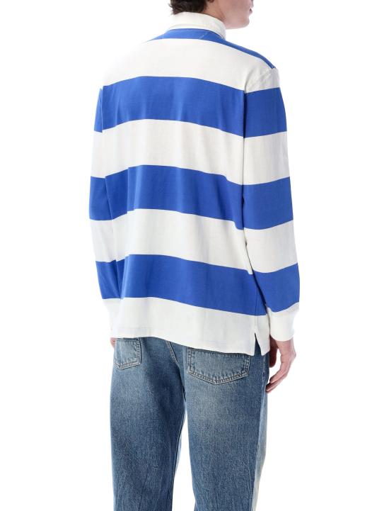 25SS 폴로 랄프로렌 스웨터 710900566 019 NEW IRIS BLUE CLS OX WHT - POLO RALPH LAUREN