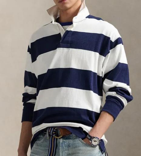 25SS 폴로 랄프로렌 스웨터 710965471 001 WHITE NEWPORT NAVY