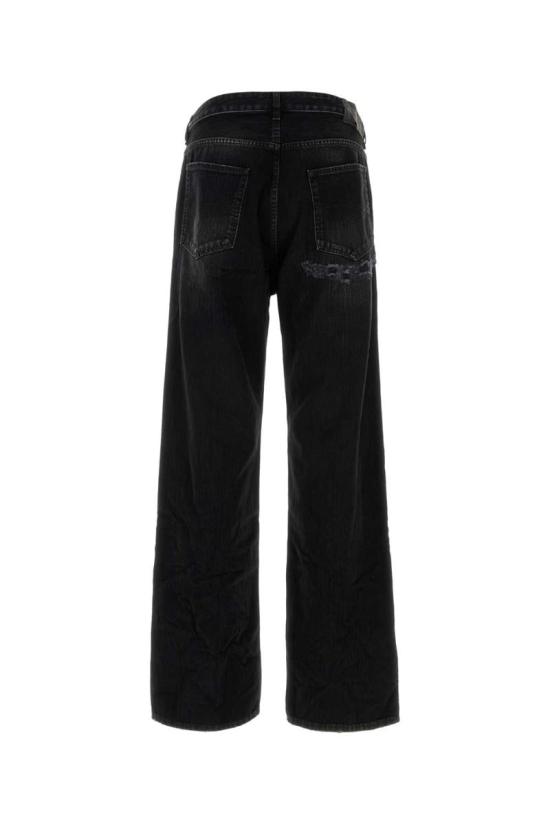 25FW 발렌시아가 데님 팬츠 851352TTW67 1037 Black - BALENCIAGA