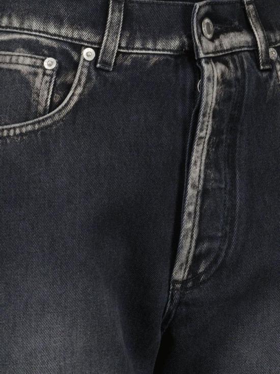 25FW 모스키노 스트레이트 팬츠 A031054220555 BLACK - MOSCHINO