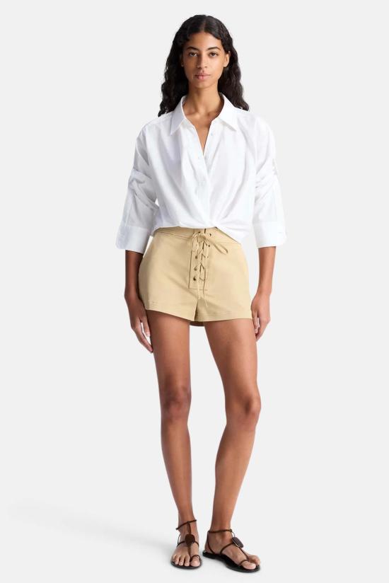  에이엘씨 숏팬츠 A.L.C. 레온 레이스업 쇼츠 - A.L.C.