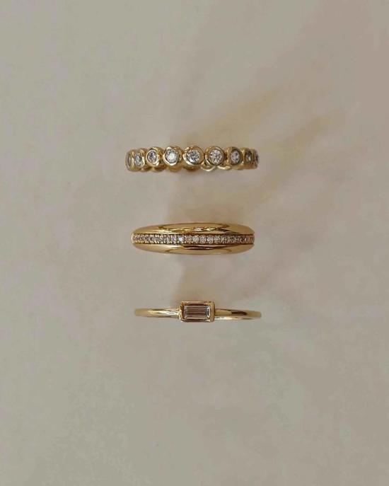  Lola 반지 롤라 니나 라운드 베젤 에터니티 링 - OTHER BRANDS