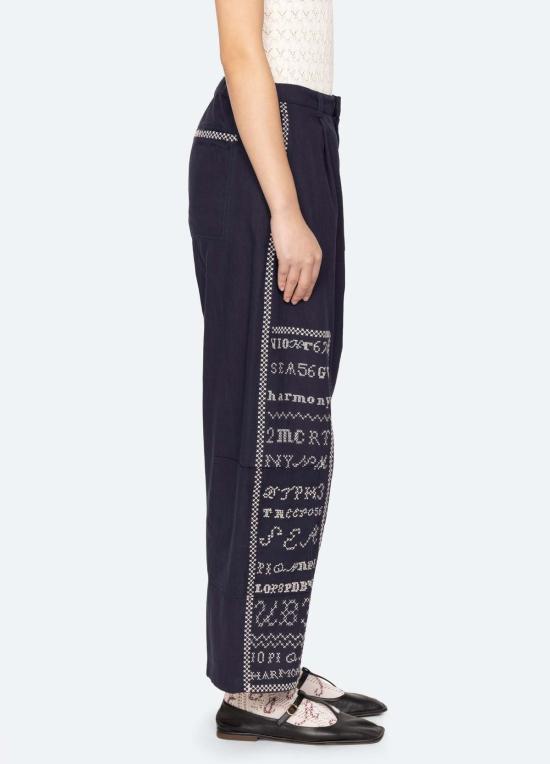  씨뉴욕 스트레이트 팬츠 씨 나이 키트 팬츠 - SEA NY