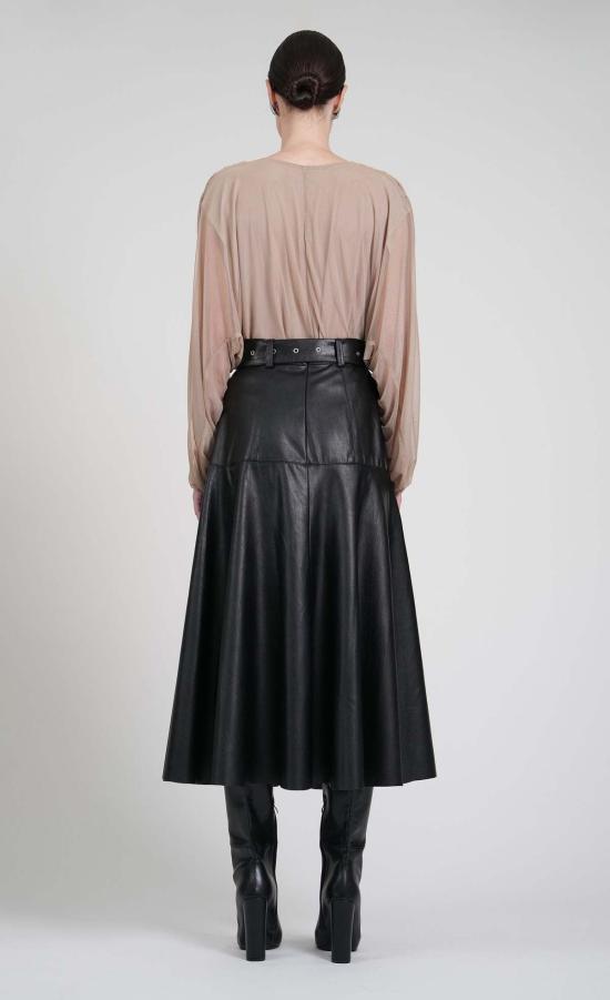  논살란트 레이블 바디수트 티셔츠 논샬런트 라벨 피아 바디수트 토프 - NONCHALANT LABEL