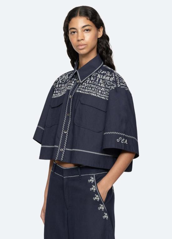  씨뉴욕 블라우스 Sea Ny 키트 탑 - SEA NY