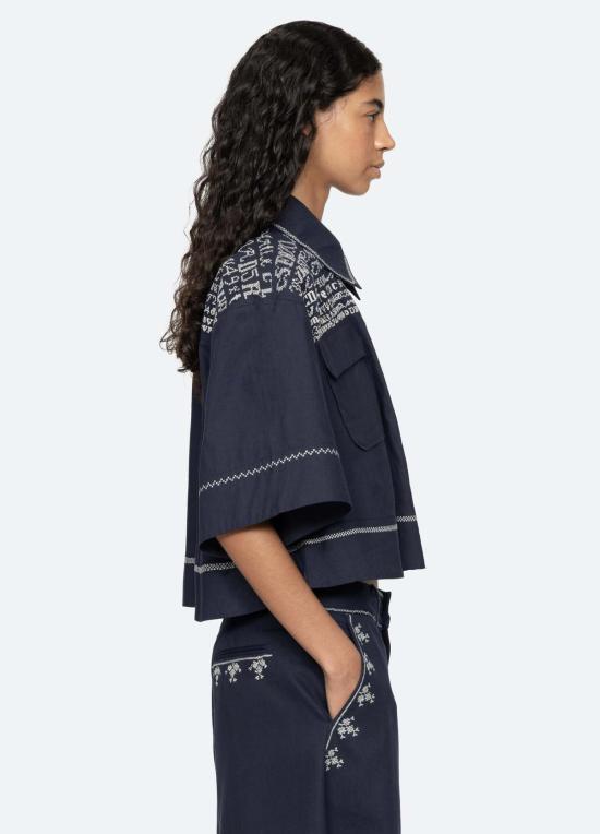  씨뉴욕 블라우스 Sea Ny 키트 탑 - SEA NY