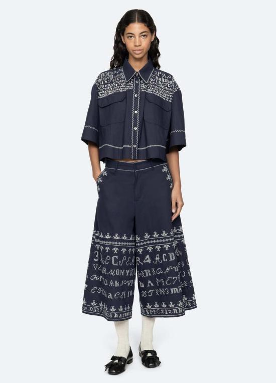  씨뉴욕 블라우스 Sea Ny 키트 탑 - SEA NY