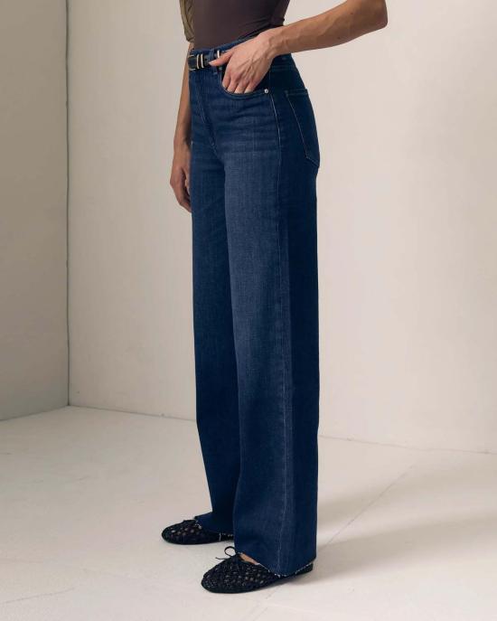  르장 데님 팬츠 르 장 컬럼 진 - LE JEAN