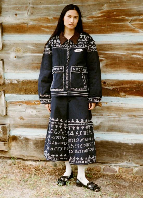  씨뉴욕 크롭 팬츠 Sea Ny Kit 퀼로트 네이비