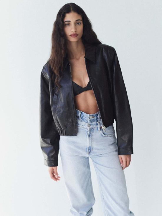  에이골디 가죽 자켓 아골드 에시 재킷 - AGOLDE