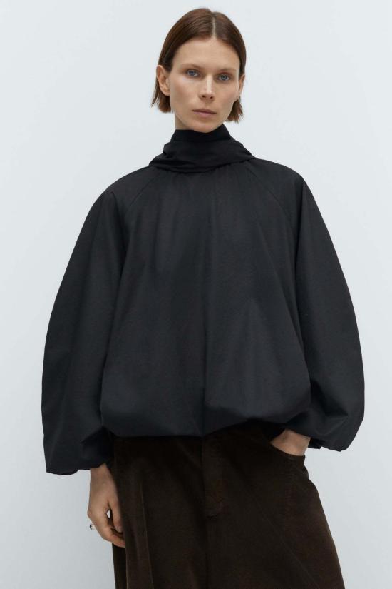  코데라 블라우스 보우 셔츠 - CORDERA