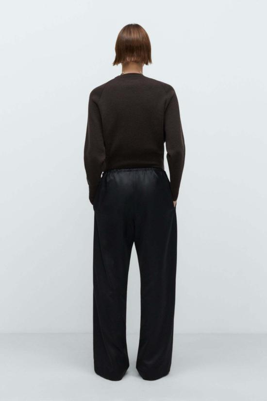  코데라 스트레이트 팬츠 새틴 릴렉스 팬츠 - CORDERA