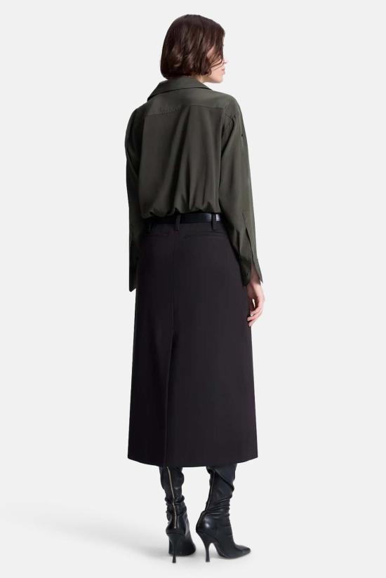  에이엘씨 블라우스 A.L.C. 레오 크롭 코튼 셔츠 - A.L.C.