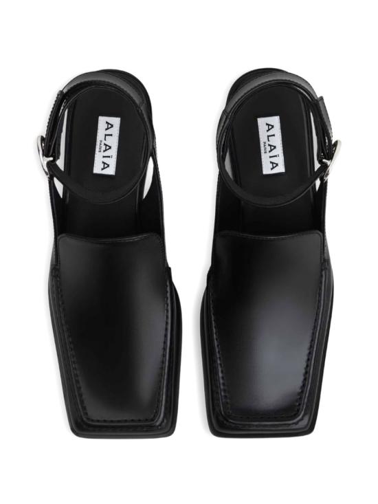 25FW 알라이아 로퍼 AA3L1001I072 999 Black - ALAIA