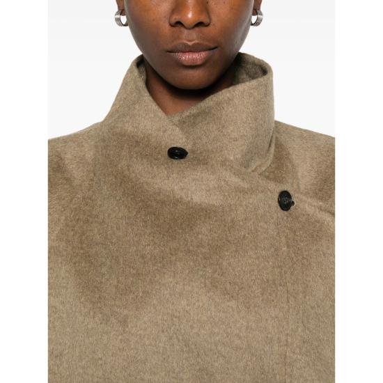 25FW 빅토리아 찬 코트 AW25103MO MOLE BROWN - VIKTORIA CHAN