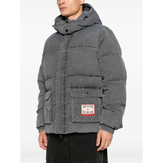 25FW 비전오브슈퍼 숏패딩 VS046BO STONE GREY - VISION OF SUPER