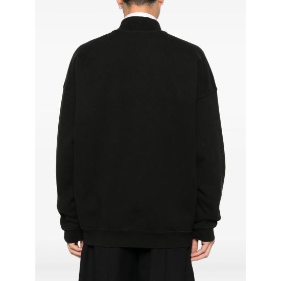 25FW 윌리 차바리아 집업 니트 WCJSY0108 001 BLACK BLACK BLUE - WILLY CHAVARRIA