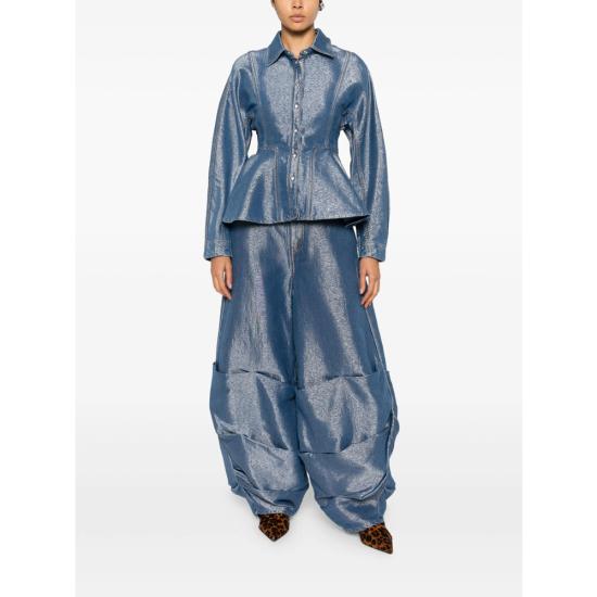 25FW 가니 데님 J1901 566 BLUE - GANNI