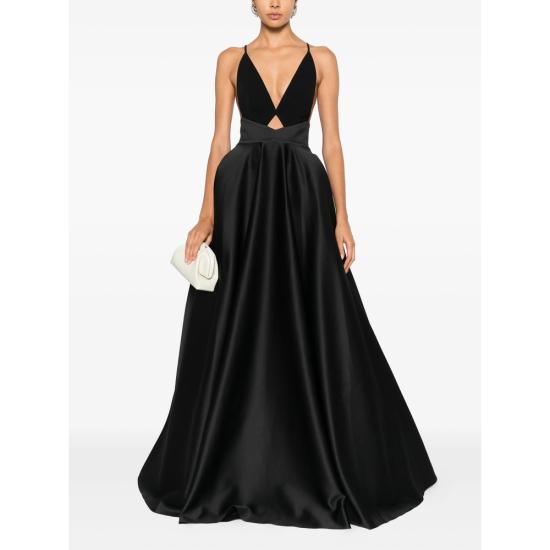 26SS 솔러스런던 롱 원피스 OS46045 BLACK - SOLACE LONDON