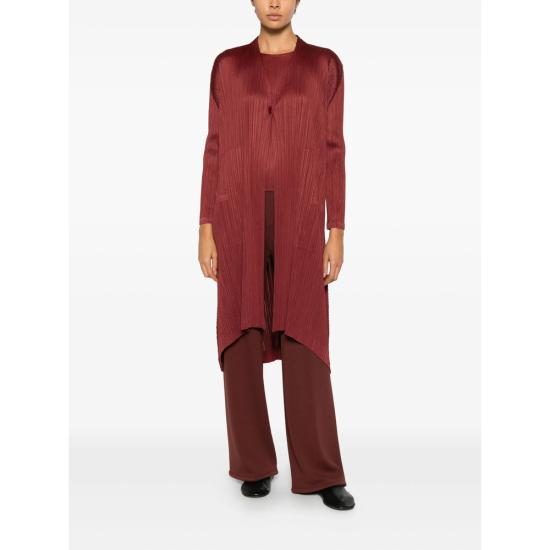 25FW 플리츠플리즈 코트 PP58JA144 45 RED - PLEATS PLEASE