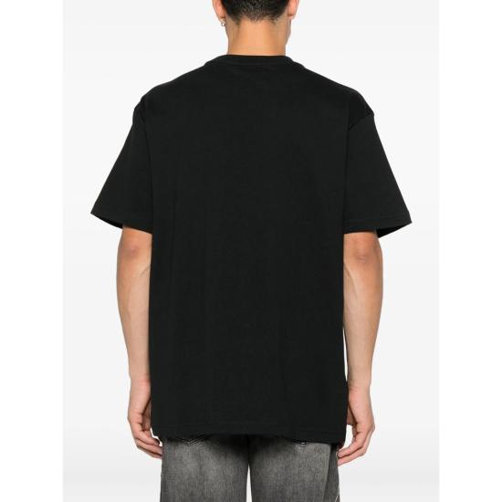 26SS 퍼플 브랜드 반팔 티셔츠 P117 HBSP BLACK - PURPLE BRAND