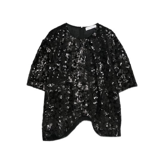 25FW 니콜로 파스콸레티 반팔 티셔츠 T010 ONDA BLACK