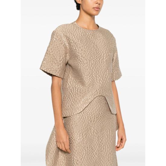25FW 니콜로 파스콸레티 반팔 티셔츠 T010 ONDA AMPHO NEUTRALS - NICCOLÒ PASQUALETTI