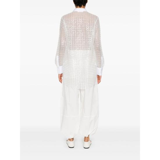 25FW 니콜로 파스콸레티 셔츠 T003 MARIANNE SILVE WHITE - NICCOLÒ PASQUALETTI