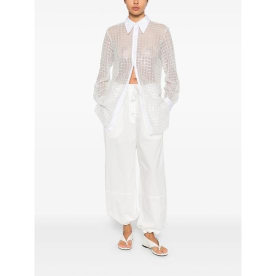 25FW 니콜로 파스콸레티 셔츠 T003 MARIANNE SILVE WHITE - NICCOLÒ PASQUALETTI