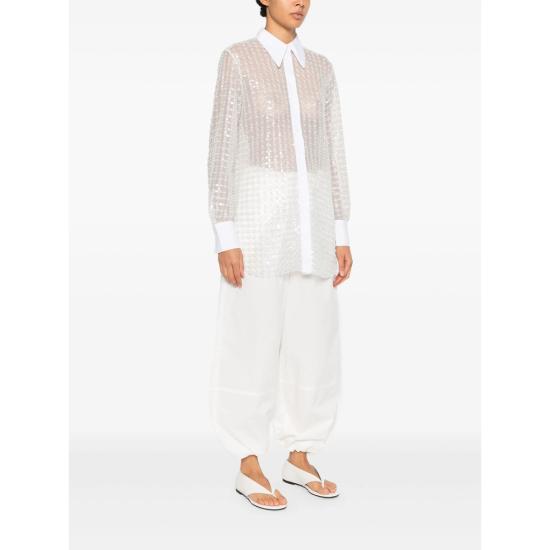 25FW 니콜로 파스콸레티 셔츠 T003 MARIANNE SILVE WHITE - NICCOLÒ PASQUALETTI