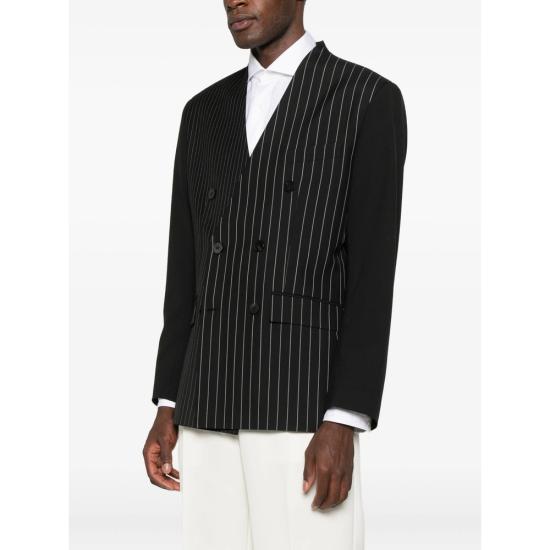 25FW 어니스트 더블유 베이커 수트 자켓 BL56 AM41 BLKWH BLACK - ERNEST W. BAKER