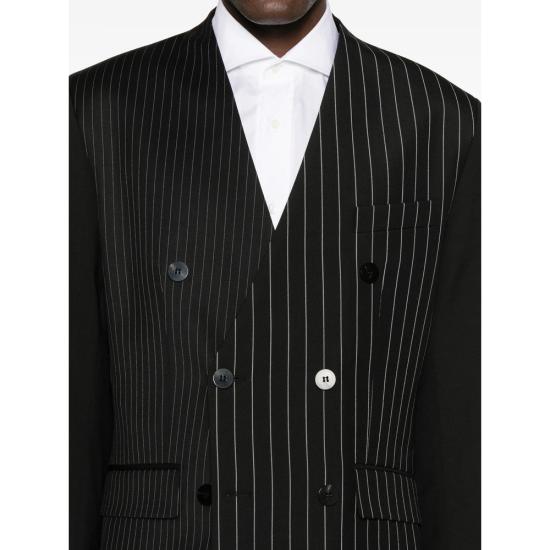 25FW 어니스트 더블유 베이커 수트 자켓 BL56 AM41 BLKWH BLACK - ERNEST W. BAKER